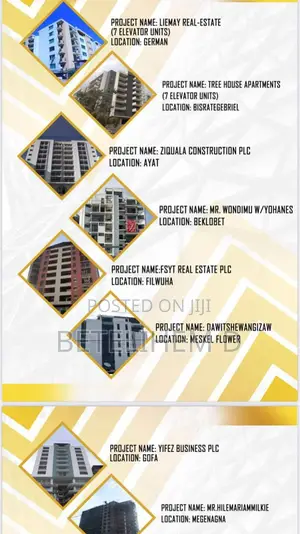 Steel Structural Work and Lift(Elevator) Installation
