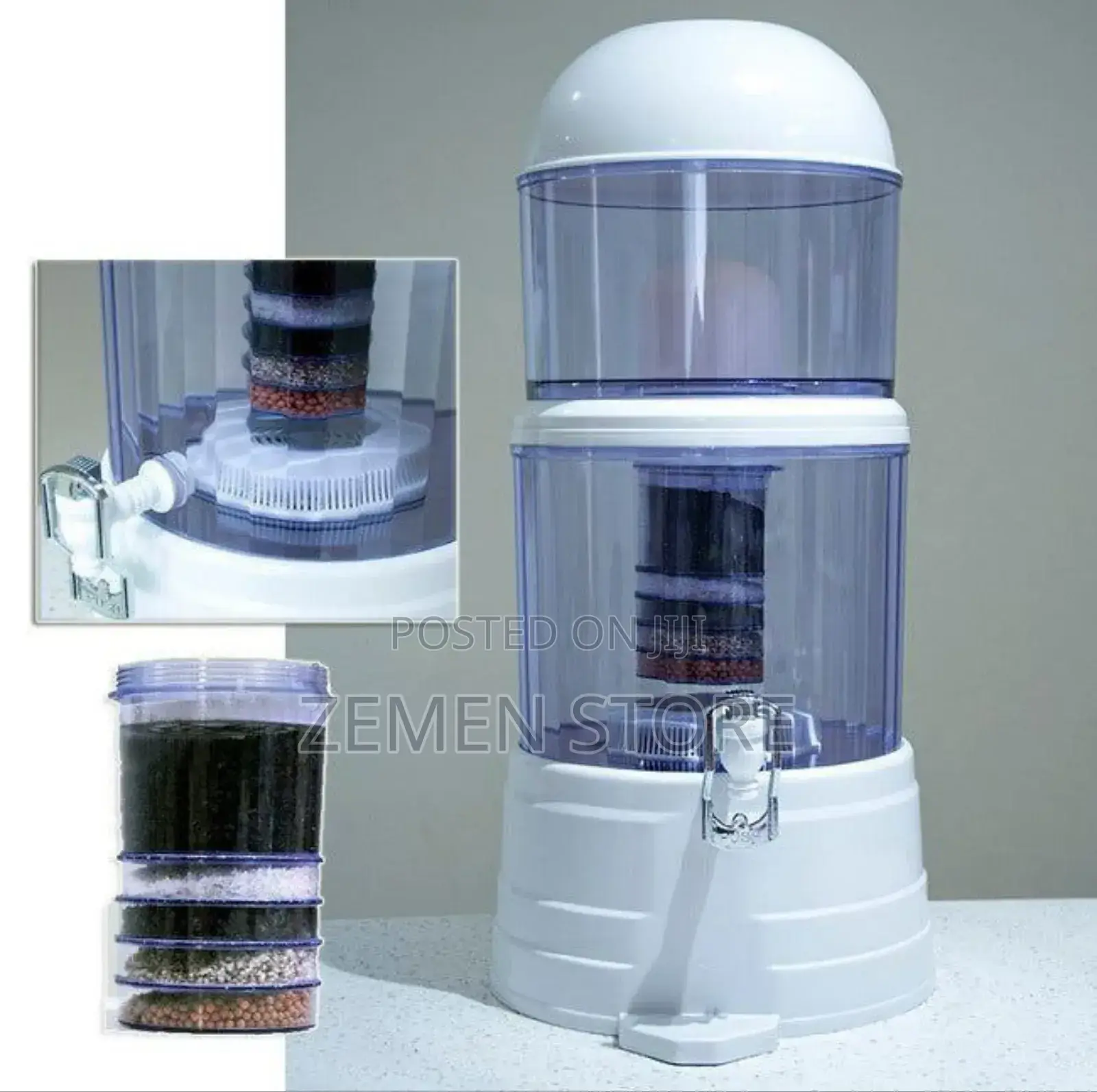 8 Stage Filtration System Water Purifier Jar