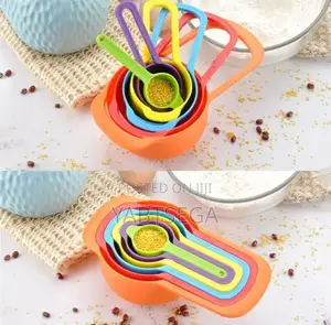 6 PC Measuring Cup Spoon Set