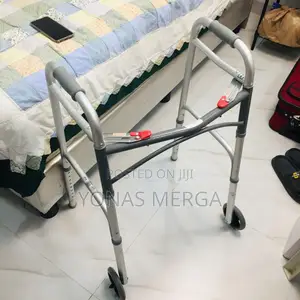Pro Care Foldable Aluminum Walker/Wheels and Stopper
Rubber