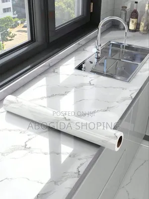 Marble Pattern Water Proof Self Adhesive Wall Sticker