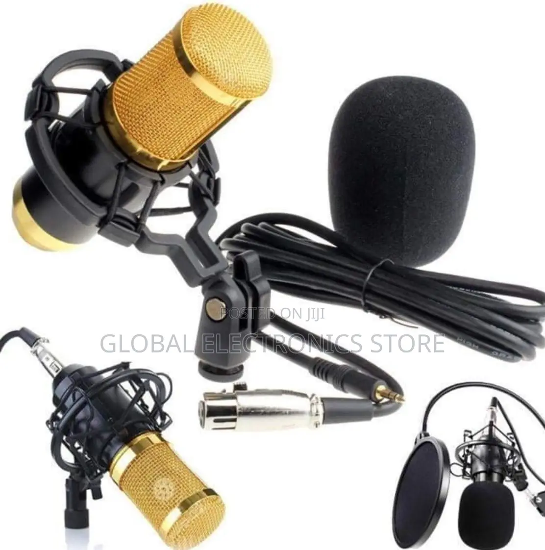 Original Legendary Vocal Microphone With V8 Sound Card