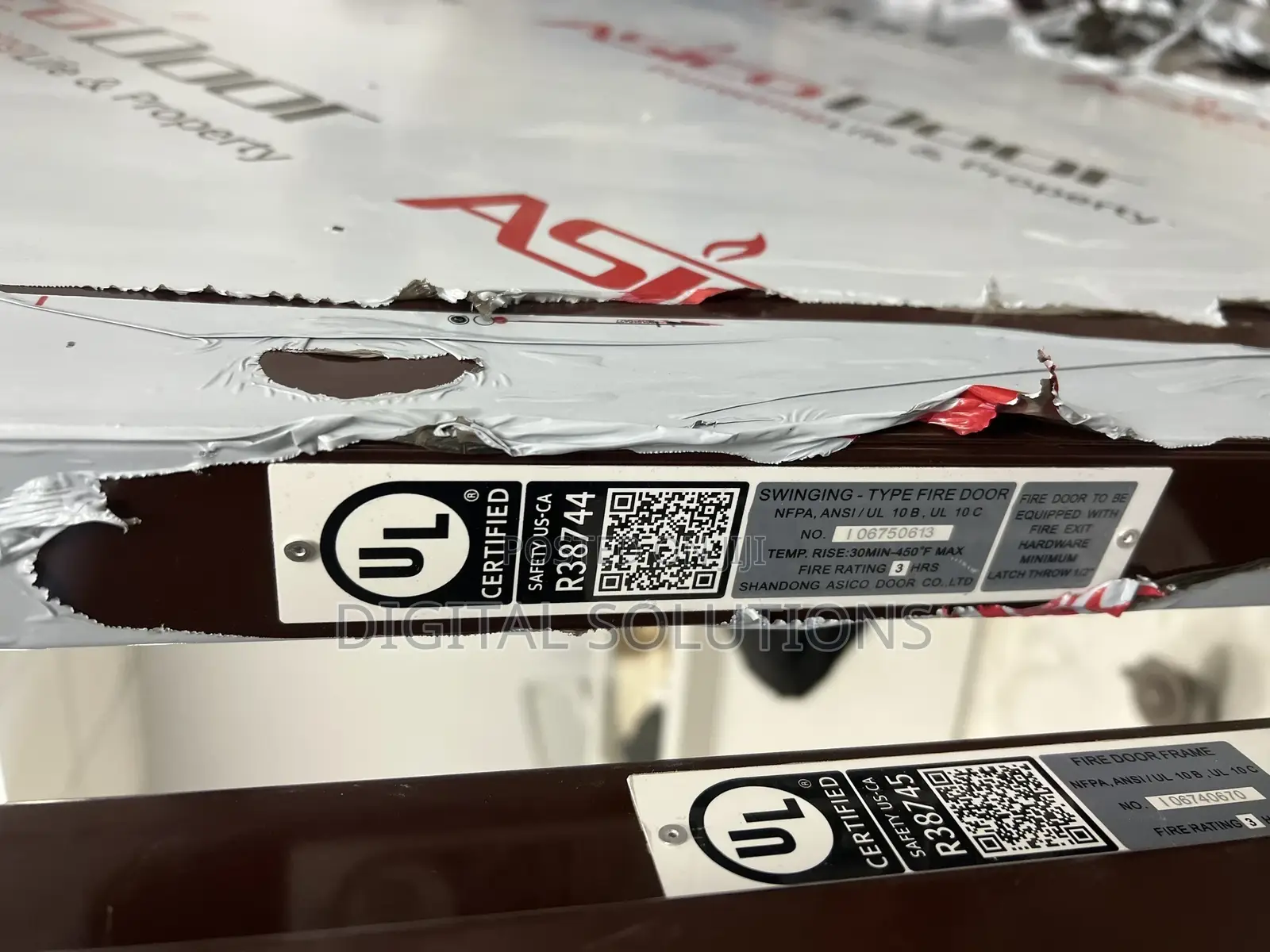 Fire Rated Doors Fire Door Ul and Bs Certified 60 90 120 Min