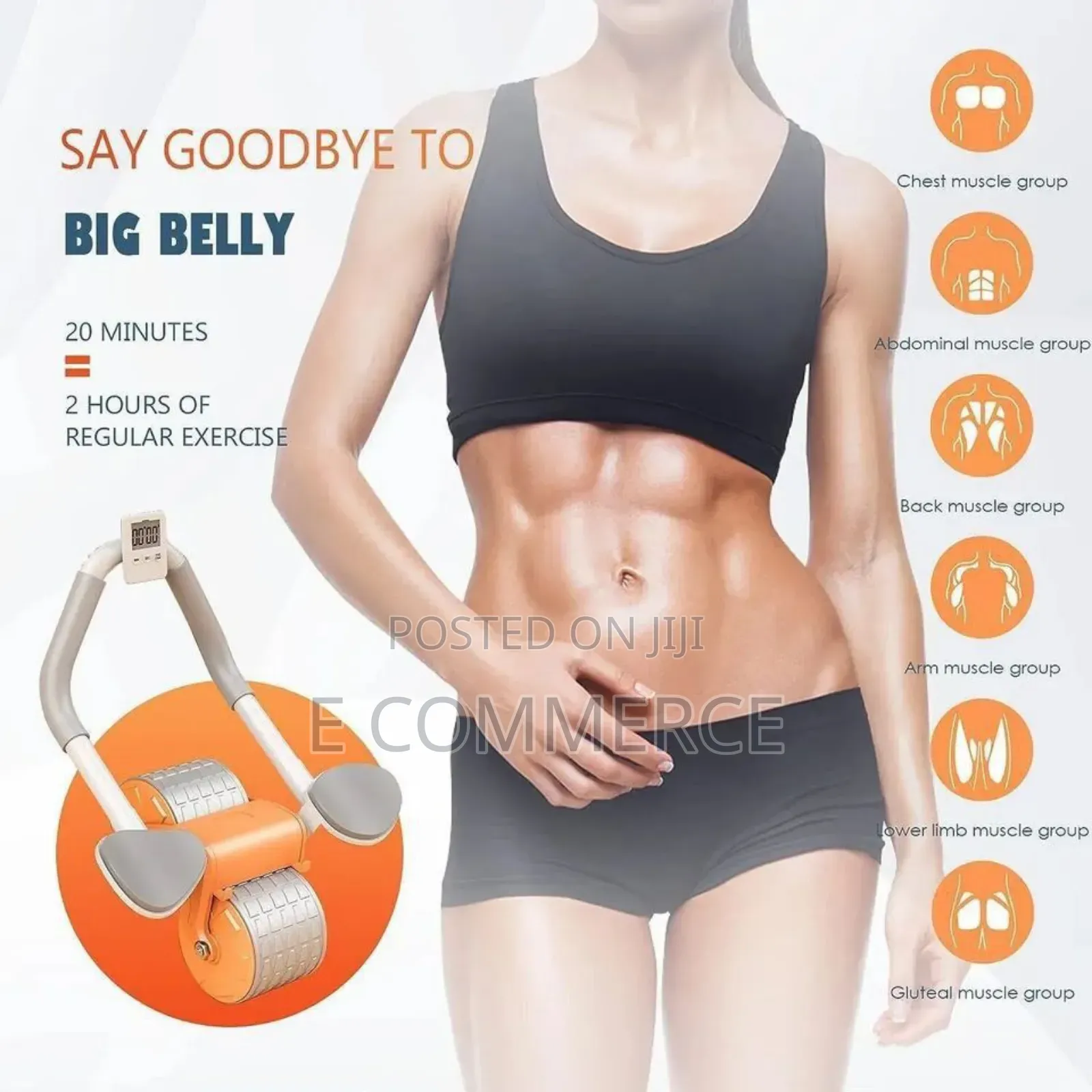 1automatic Rebound Healthy Abdomen Wheel
