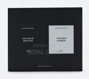 Zara Antique Brown and Tender Amber Set Perfume