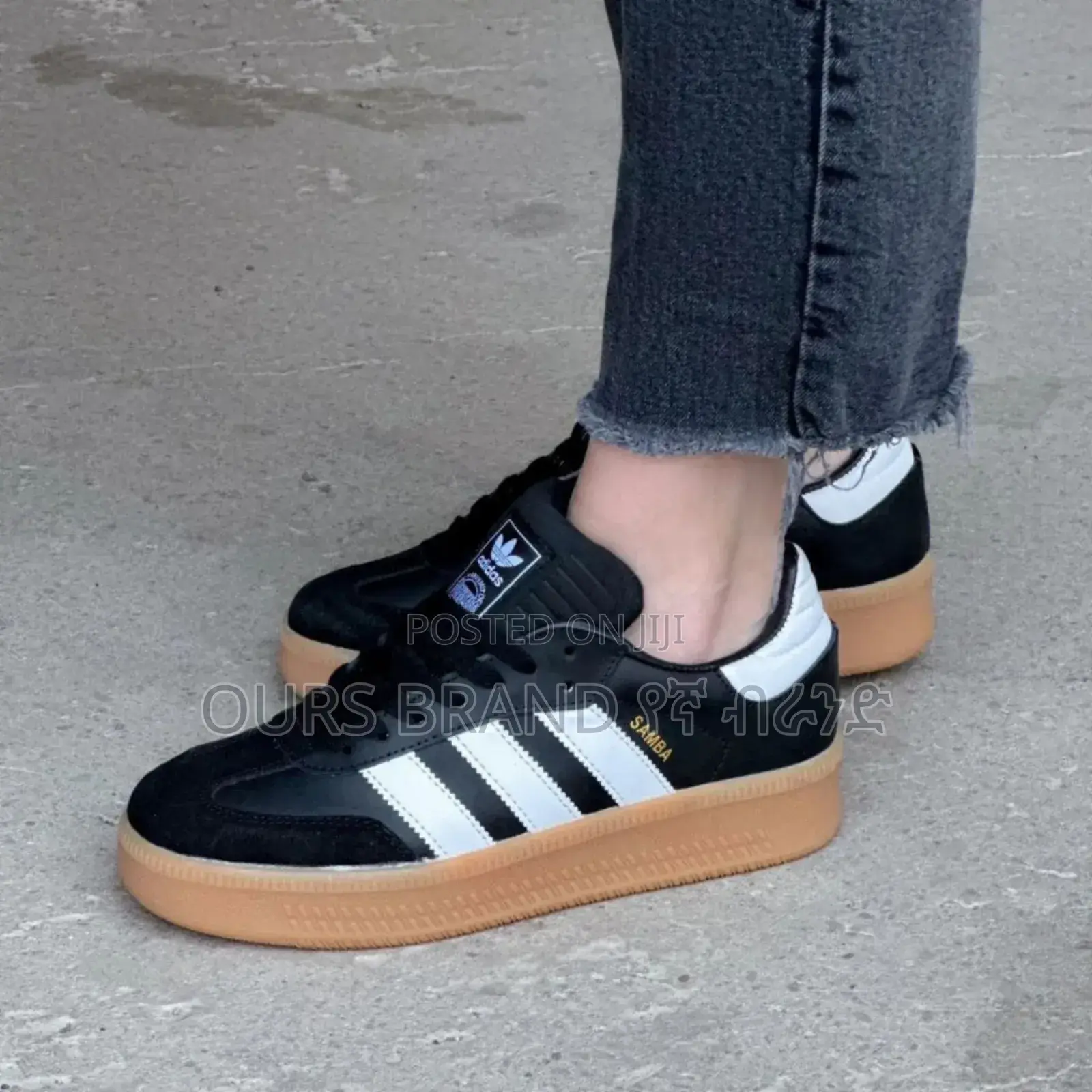 Adidas Samba XLG 'White Black Gum' High Master Quality Shoes