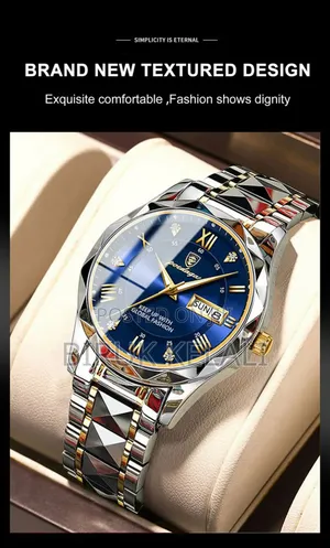 POEDAGAR Luxury Men's Quartz Watch