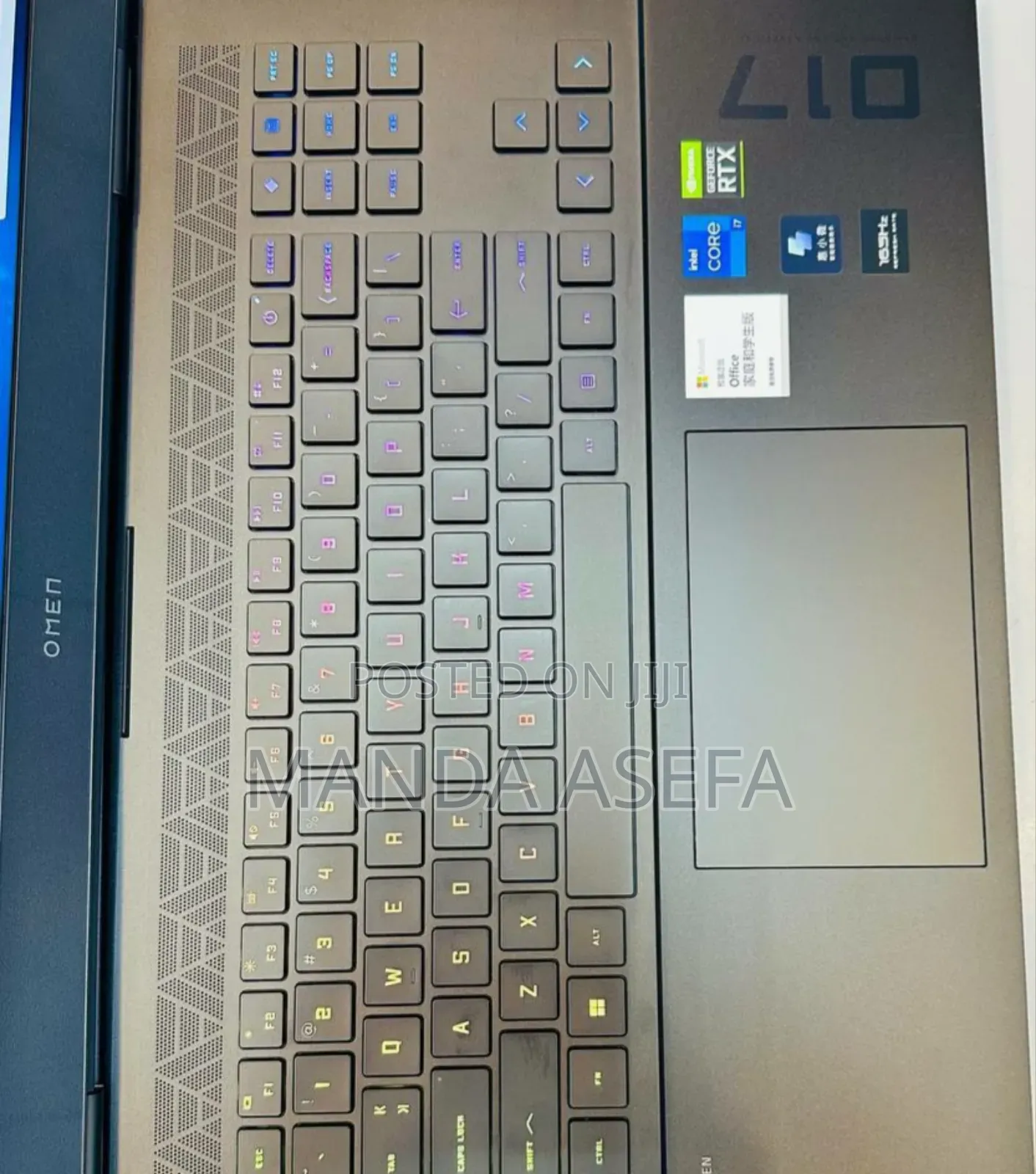 New Laptop HP Omen 17 32GB Intel Core I7 SSD 1T