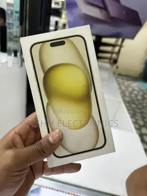New Apple iPhone 15 Plus 128 GB Yellow