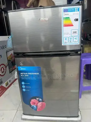 Midea 134 Mini Two Door Refrigerator