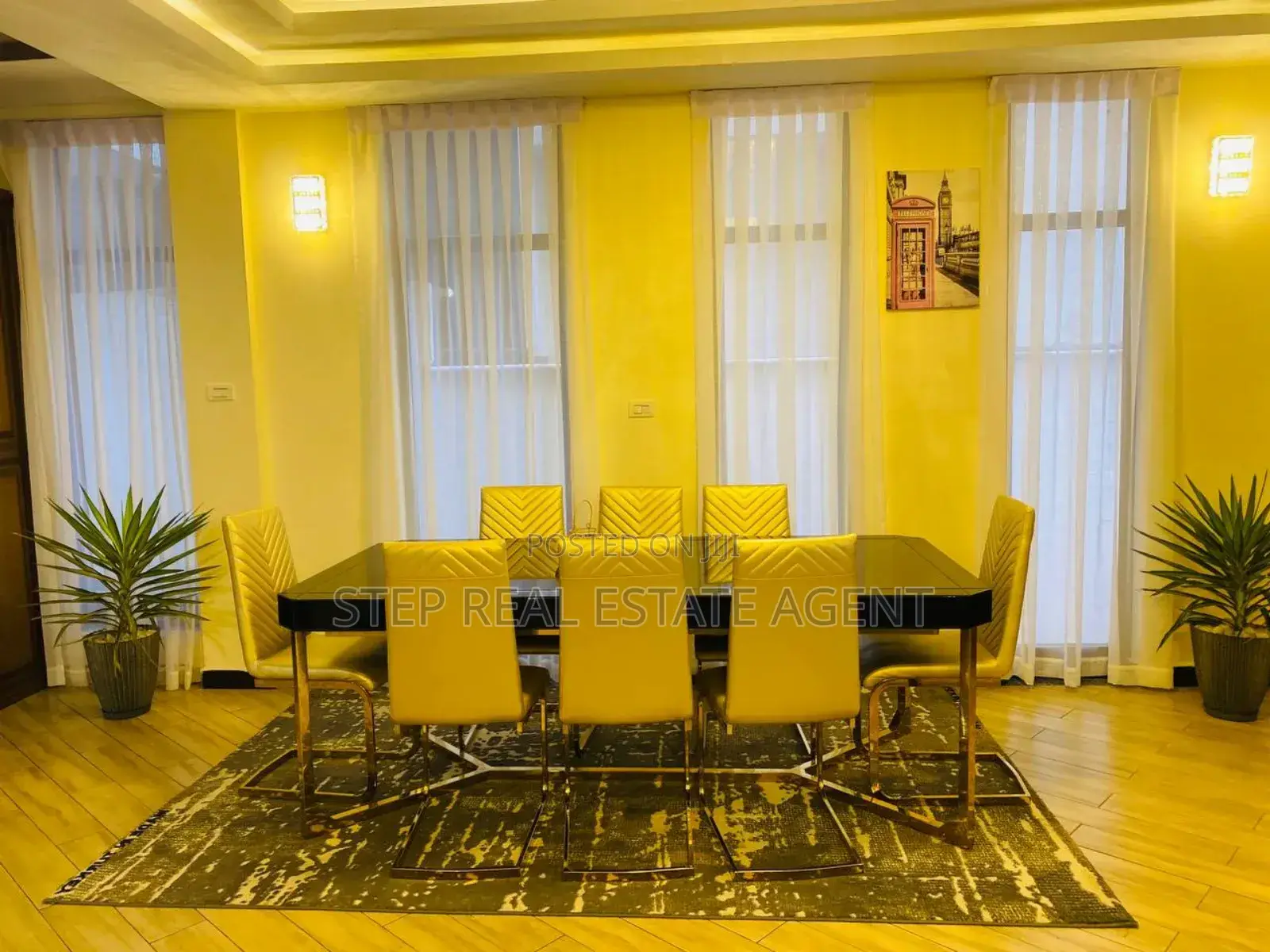 Furnished 5bdrm House in Bole for rent