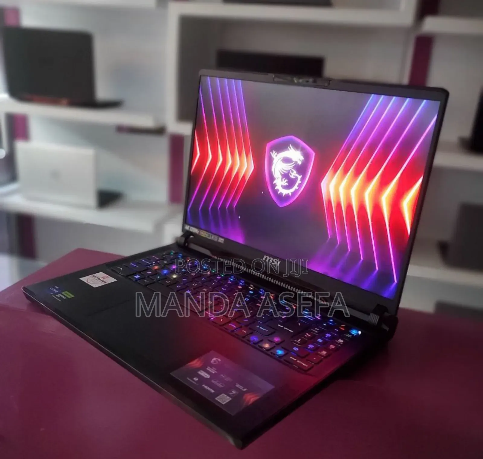 New Laptop MSI 64GB Intel Core I9 SSD 2T