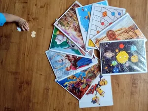 Wooden Jigsaw: 60 Pieces, 30*22 Cm