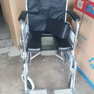 Wheelchair W/Non- Handrail Handbrake Carbon Steel Folding