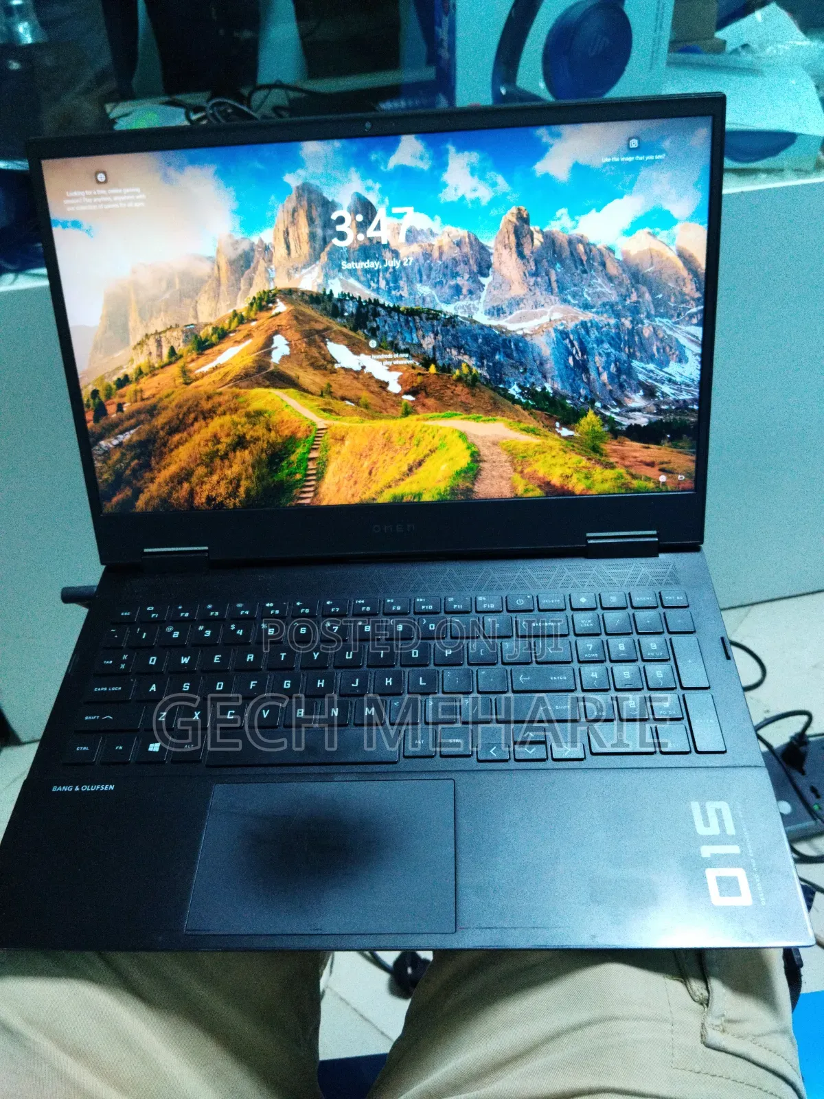 New Laptop HP Omen 15 16GB Intel Core i7 SSD 1T