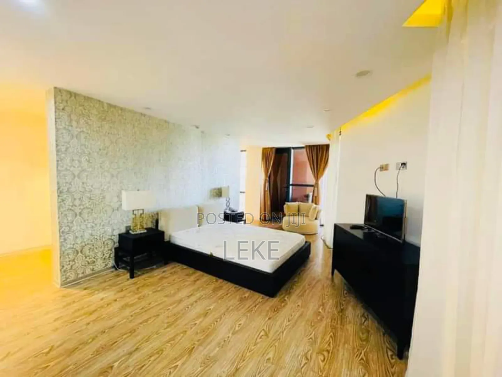 Furnished 3bdrm Apartment in Bole for rent
