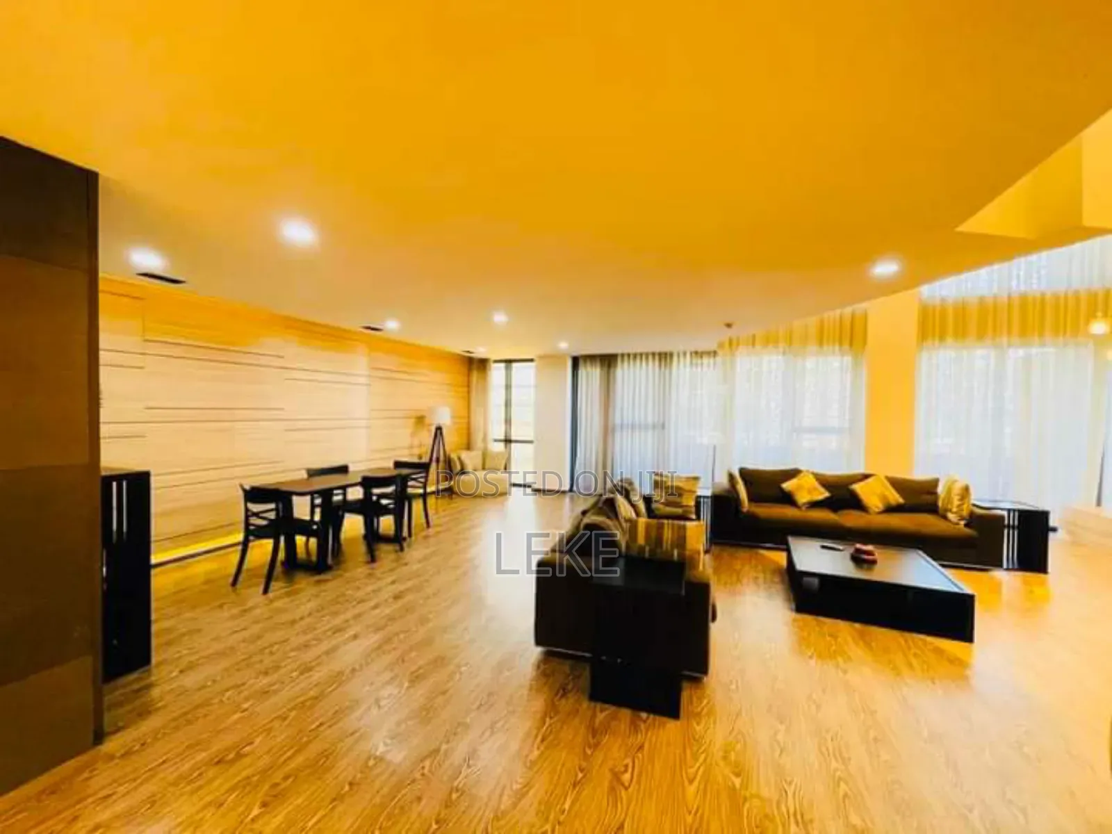 Furnished 3bdrm Apartment in Bole for rent