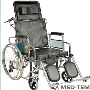 ዊልቼር+Prolife Reclining Wheelchair 903gc-46 Standard Chrome