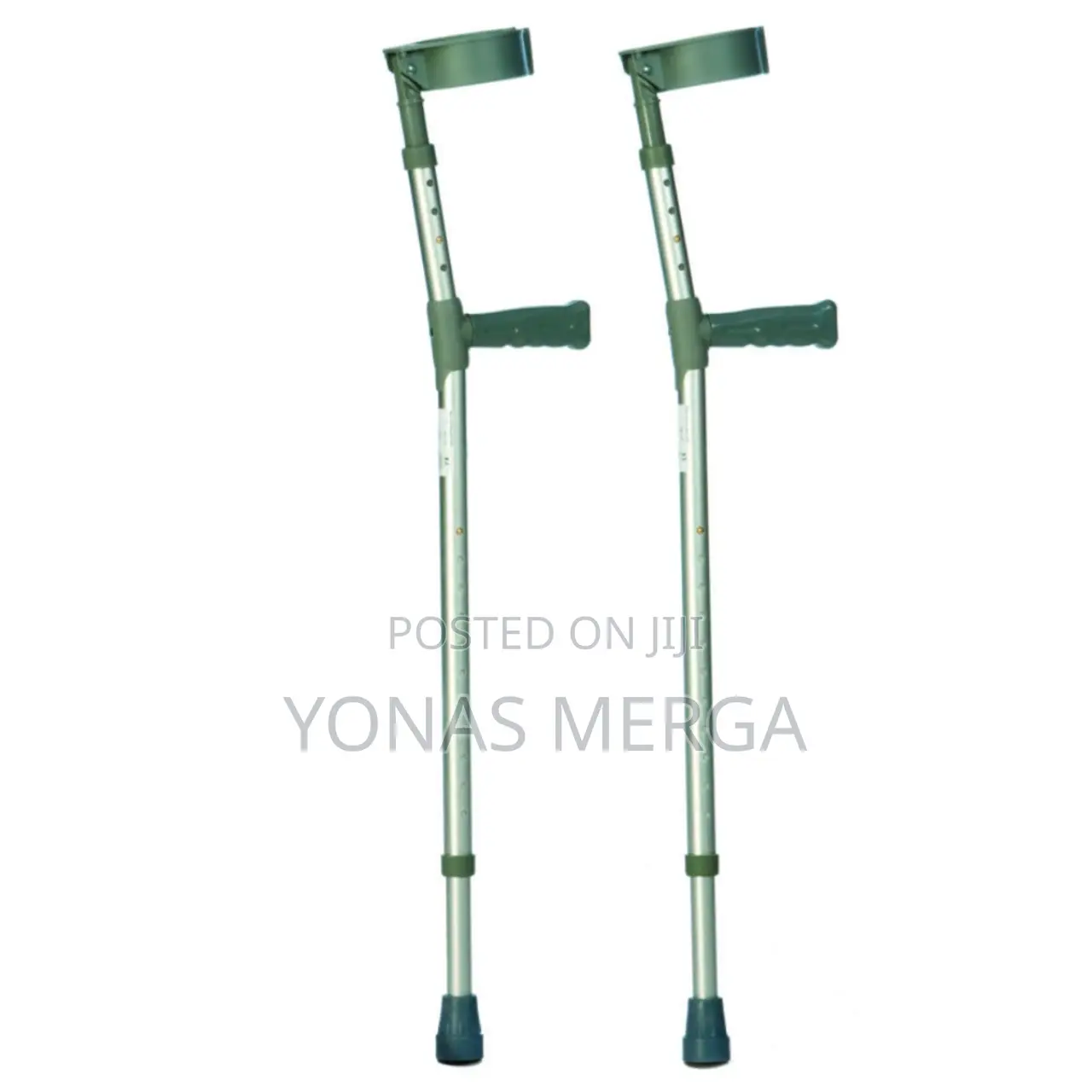 /Aluminum Crutches With Comfy Handles-Medium (Pair)(1pcs)–R9