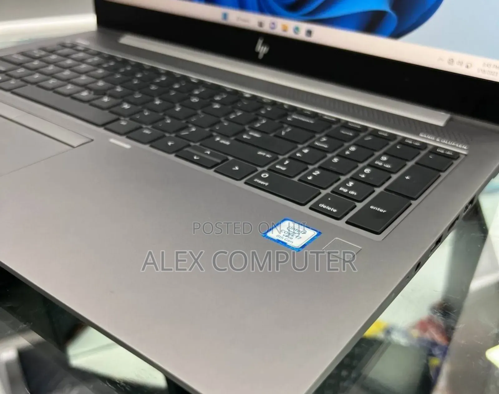New Laptop HP ZBook 15 16GB Intel Core I7 SSD 512GB