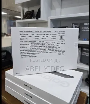 New Samsung Galaxy Tab A9+ 128 GB Gray