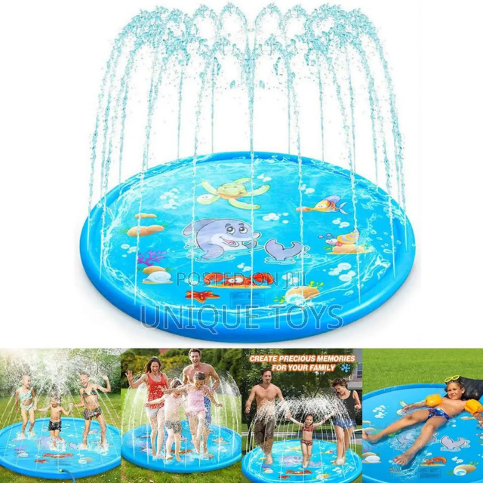 Kids' Inflatable Sprinkler Mat - Fun Garden Water Toy