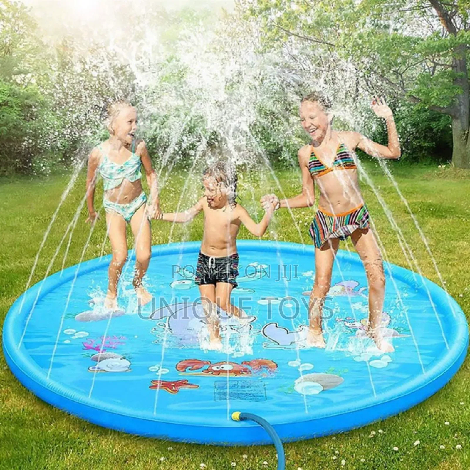 Kids' Inflatable Sprinkler Mat - Fun Garden Water Toy