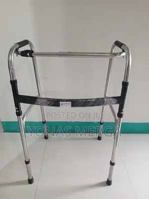 Folding Walker for Seniors - Adult Walker W/Wheel - Portable