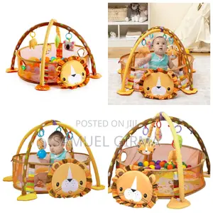 4 in 1 Baby Play Gym With Soft Padding Mat and Arch Design