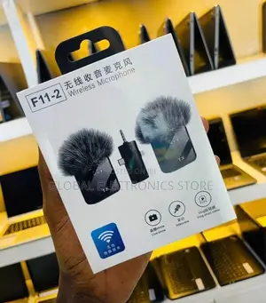 3in1 Wireless Lavalier Dual Microphone (DSP Noise Reduction)