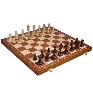 3 in 1 Wood Chess Board M Size