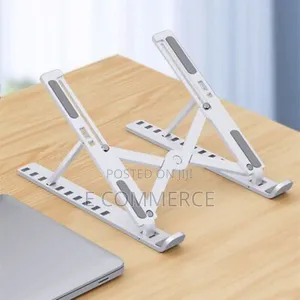 Foldable Height Adjustable Metal Frame Laptop Stand
