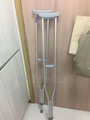 2pcs Ultralight Underarm Crutch Axillary Walking Stick