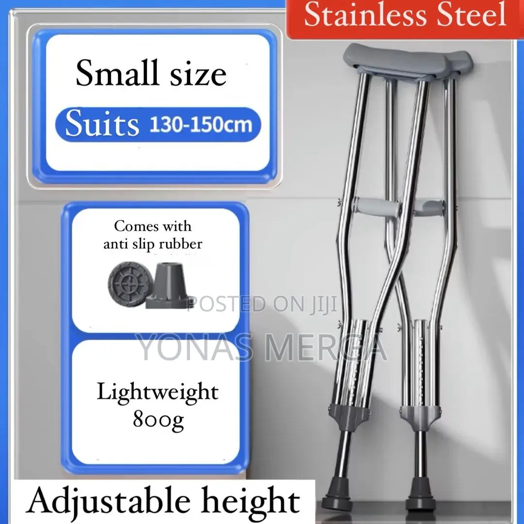 (2pcs) Ultralight Underarm Crutch Axillary Walking Stick