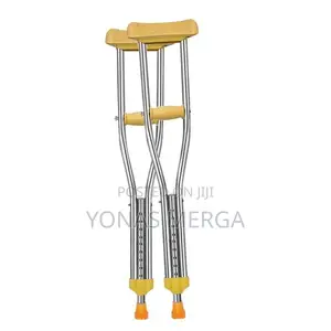 ክራንች/Adjustable 2 PCS Ultralight Underarm Crutch Axillary