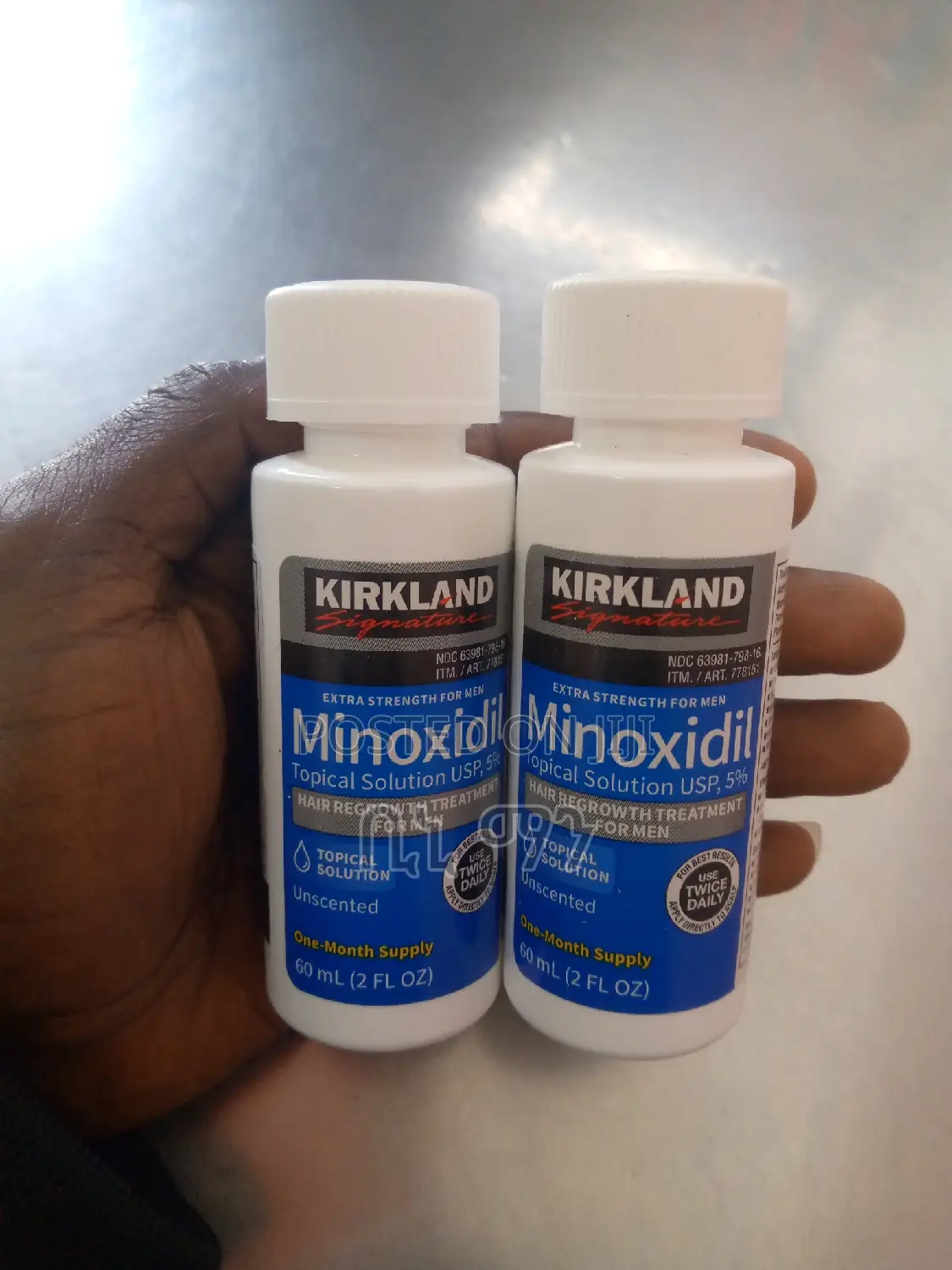 Topical Solution for Hair Treatment Minoxidil 5%