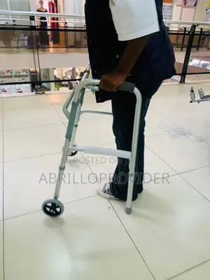Wheels Folding Mobility Walker Adjustable Height for Short,