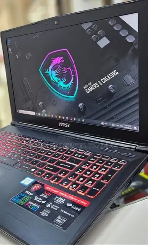 New Laptop MSI GF63 8GB Intel Core I7 HDD+SSD 1T