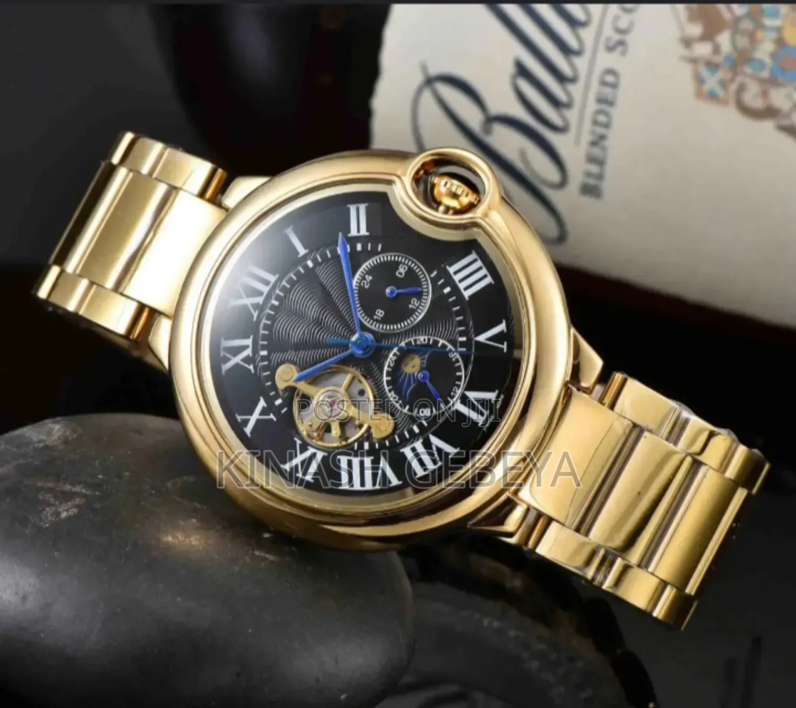 Cartier Luxury Automatic Mens Watch