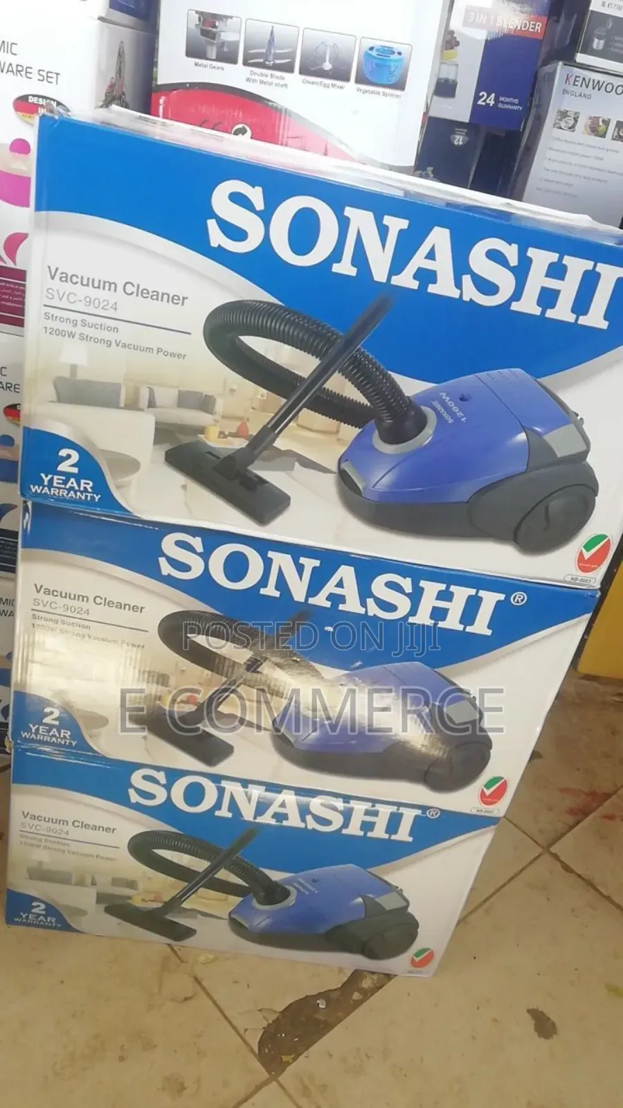 ሶናሺ ቫኪዩም ክሊነር (Sonashi Vaccum Cleaner