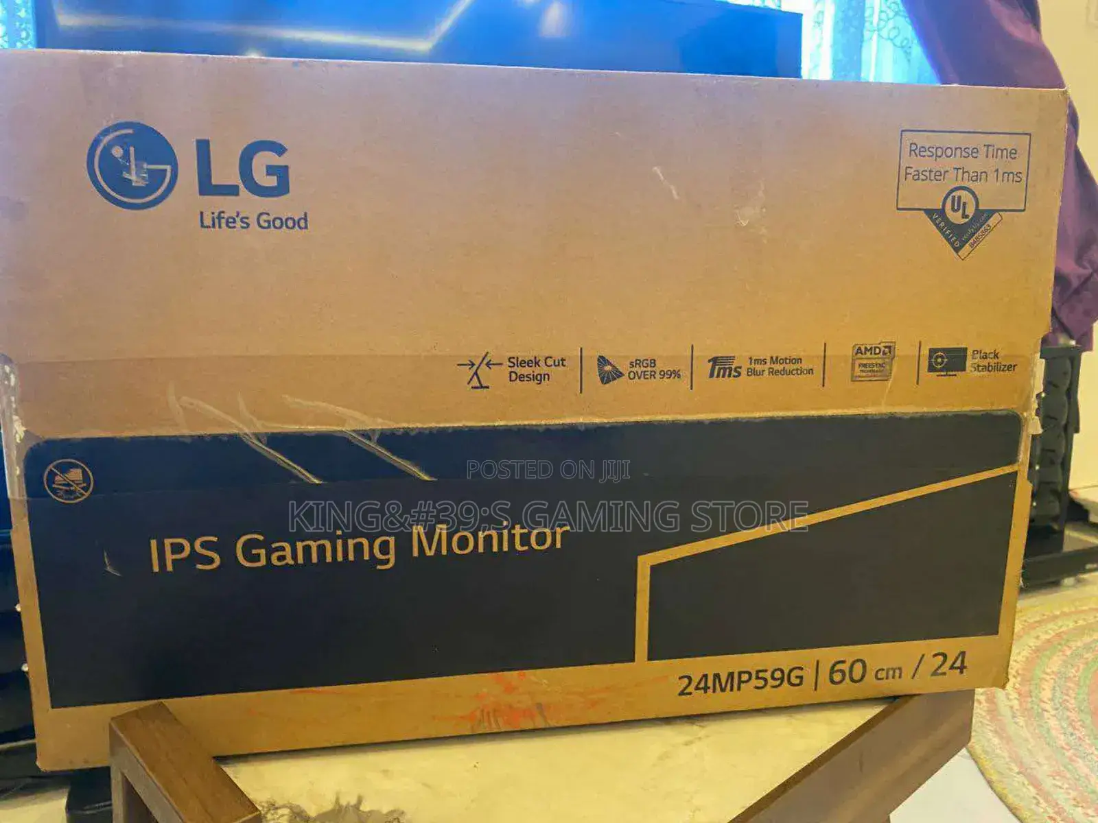 24 Inch LG IPS Gaming Monitor