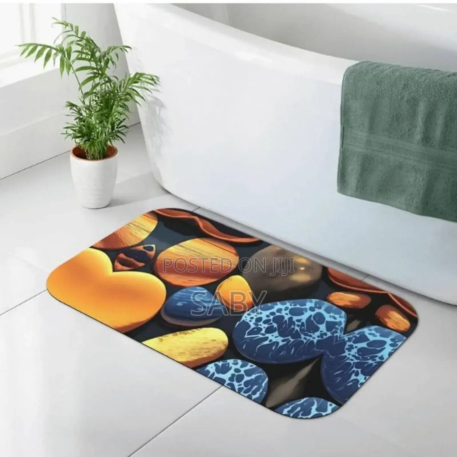 3D Printed Super Absorbant Bathroom Rugs