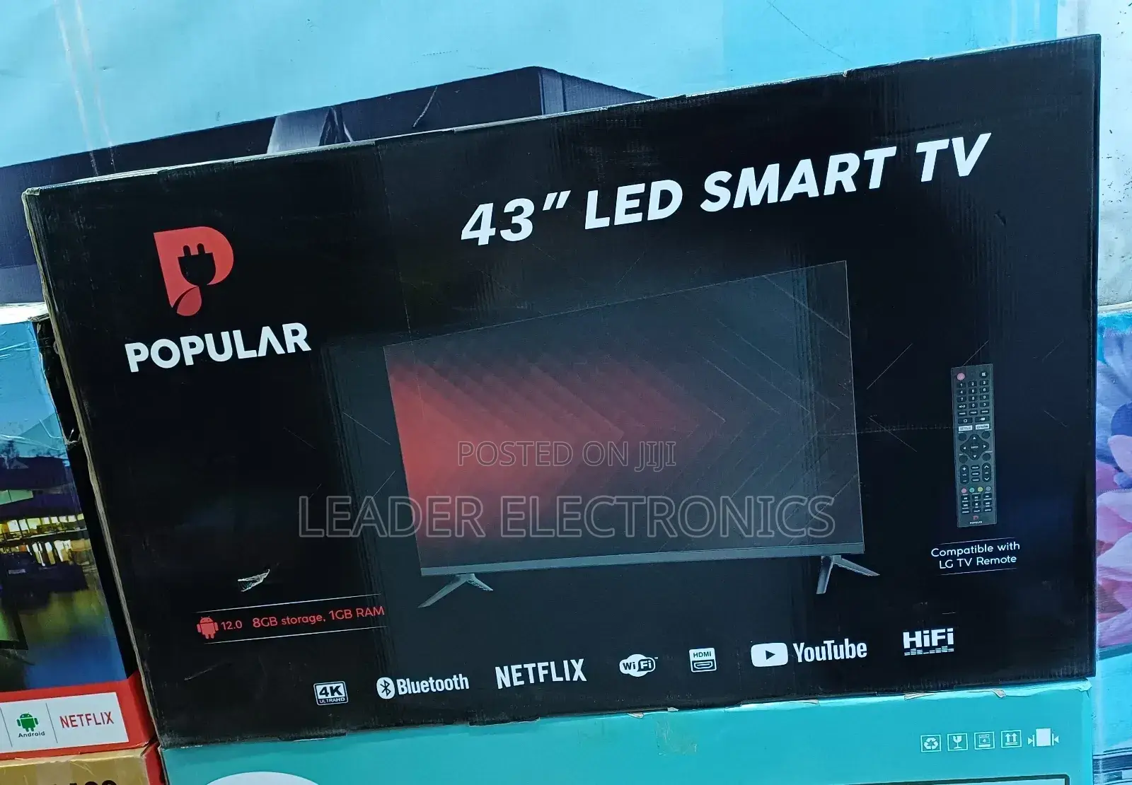 Popular Tv 43 Inch Smart Android Tv New Arrival 2025