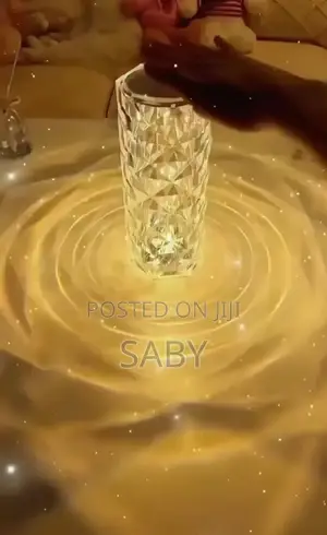 Led Crystal Diamond Table Lamp
