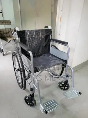 Manual Wheelchair W/ Easy Installation Solid Tires,Reliable