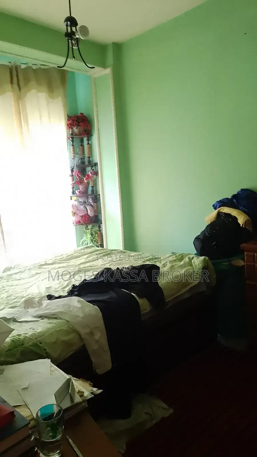 Furnished 2bdrm Apartment in ሰሚት ሲኤምሲ ፍየል ቤት የሚገኝ, Yeka for sale