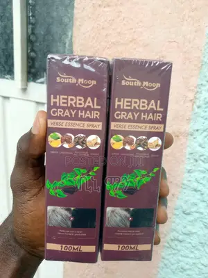 Hebal Gray Hair Organic Hair Spray .