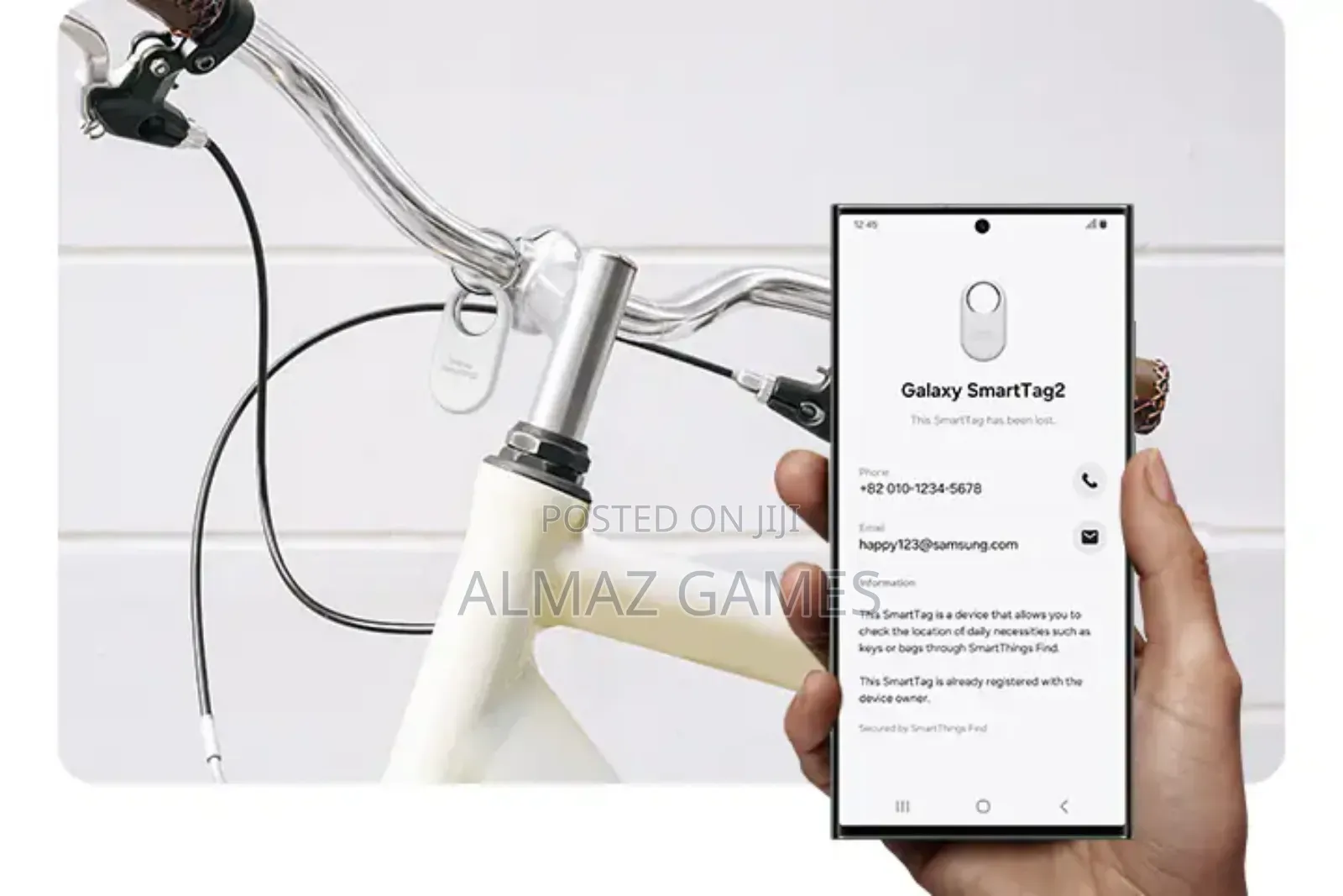 Samsung Galaxy Smarttag2, Bluetooth Tracker ,1 Pack, GPS ጂፒየስ