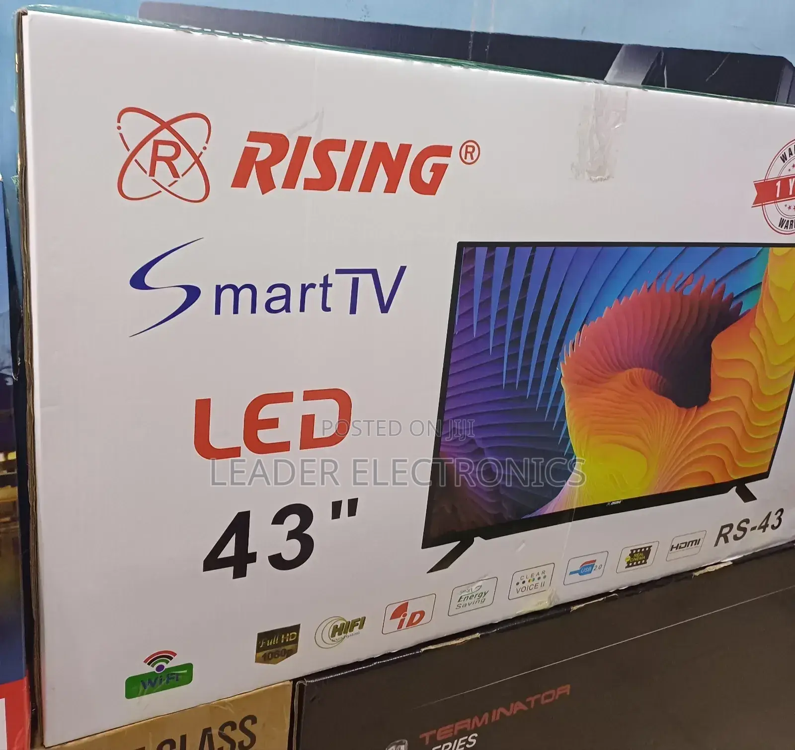 Rising Tv 43 Inch Smart Android Tv