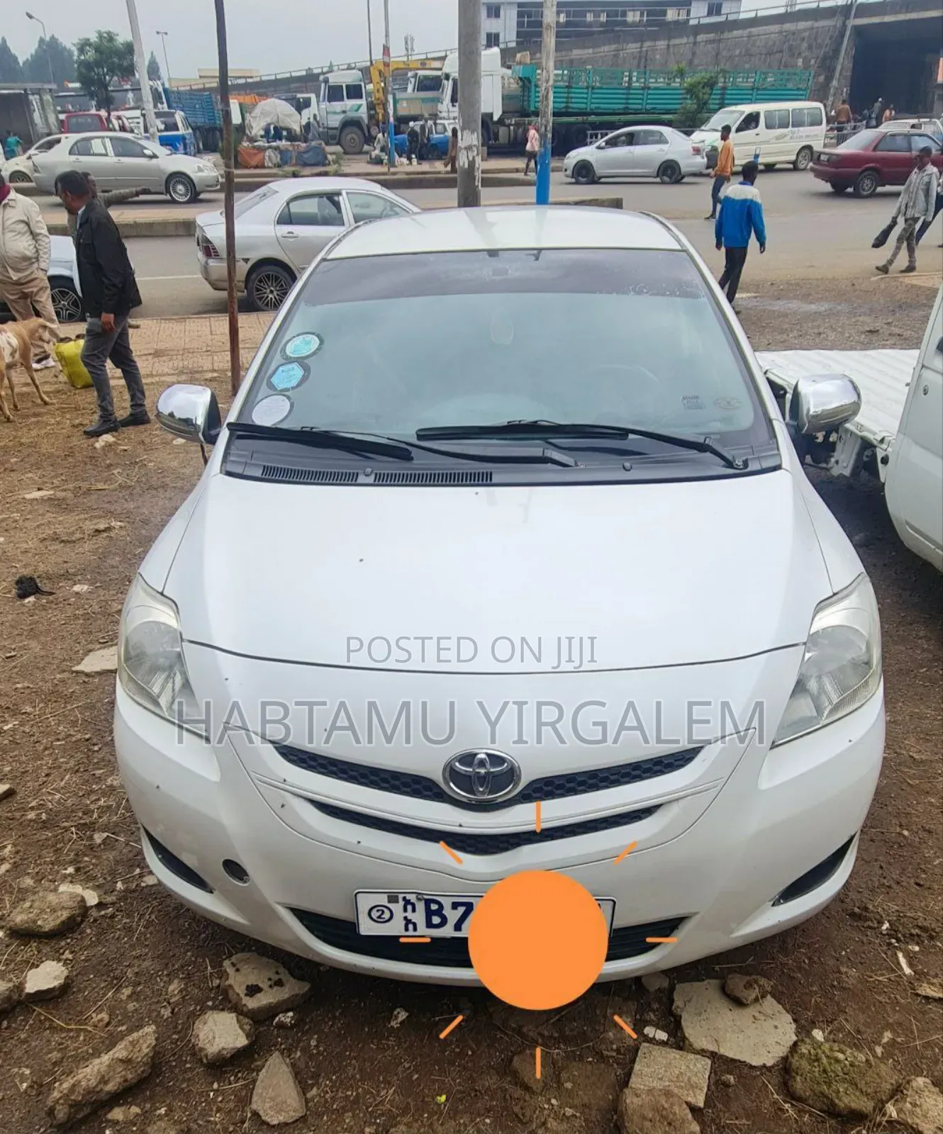 Toyota Yaris 2008 White